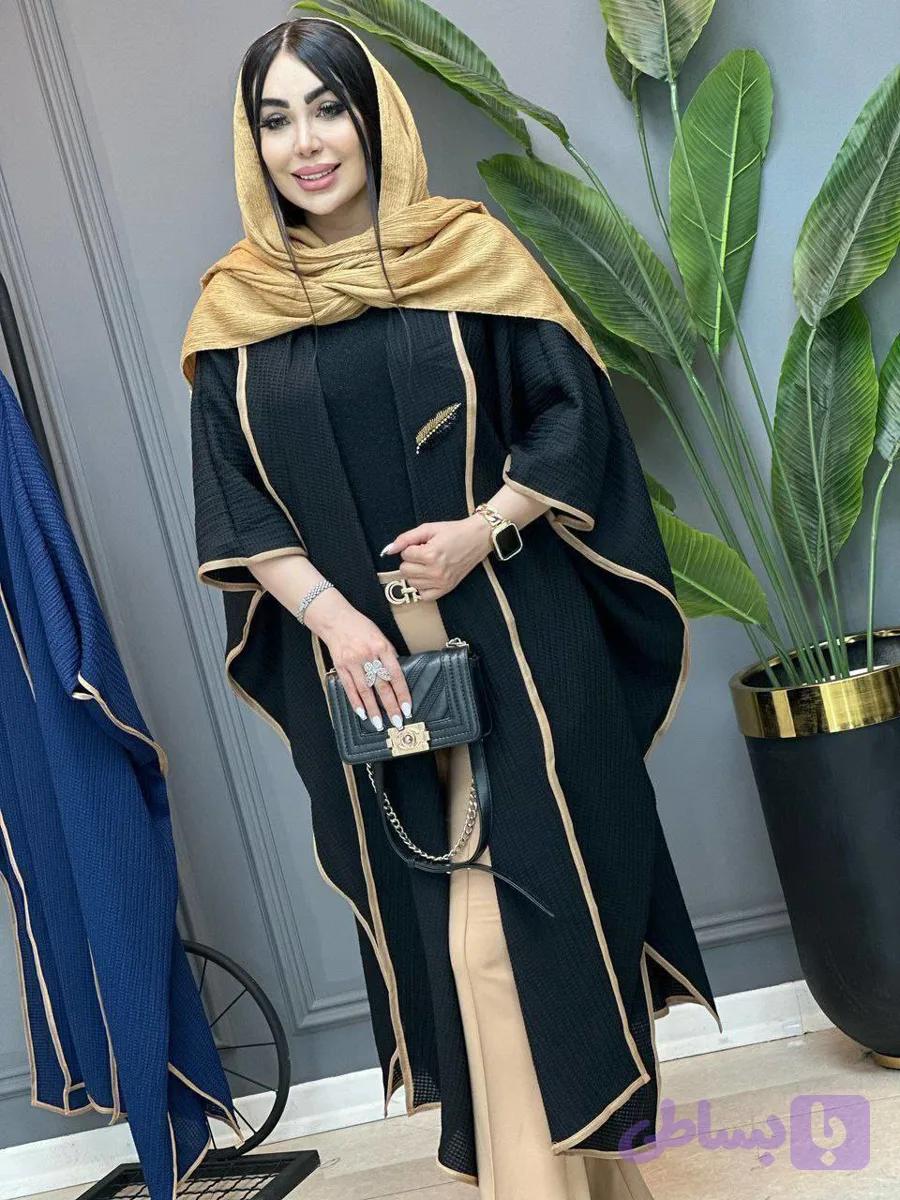 مانتو زنانه سایز بزرگ مدل میخک — تصویر 1