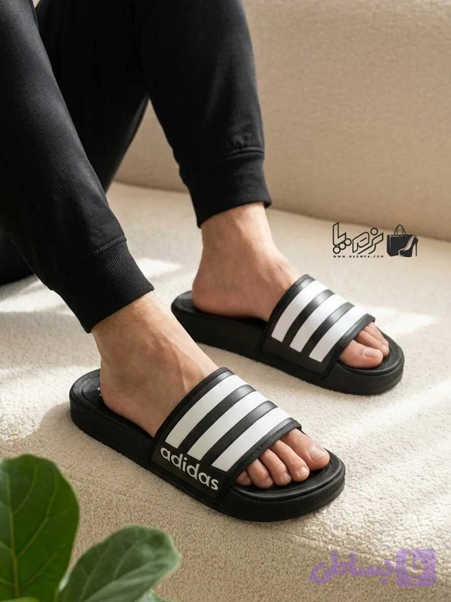 صندل طبی مردانه مدل آدیداس - صندل نرم پا — تصویر 1