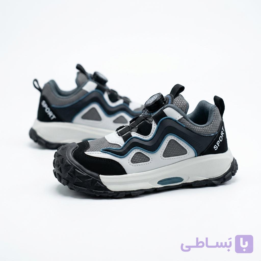کتانی بچگانه اسپرت مدل تایتان Titan (بند چرخشی و لژدار)کد 3401