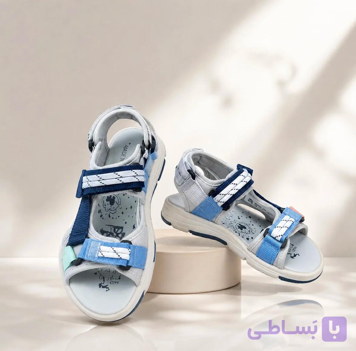 صندل بچگانه اسپرت بندی چسبی مدل الکس (دخترانه و پسرانه) کد 3159