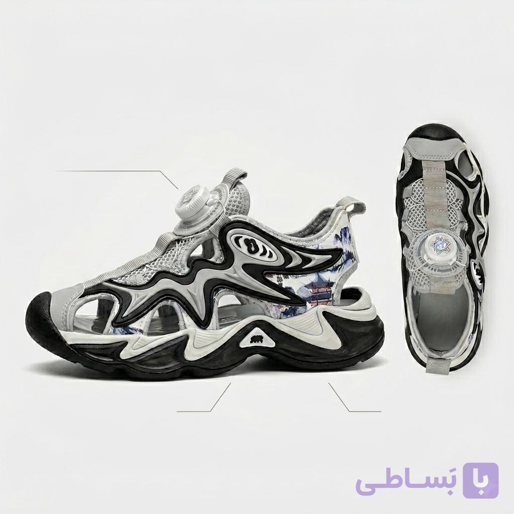 صندل بچگانه اسپرت دکمه چرخشی طرح آوانگارد مدل طبی (پسرانه و دخترانه) کد 3184