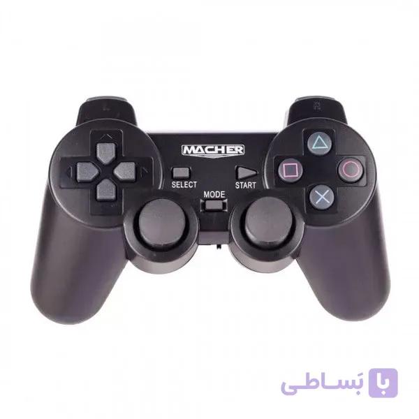 دسته بازی بیسیم مدل MR63 برند MACHER مچر-رنگ مشکی