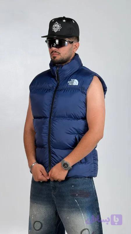 پافر NORTH FACE سرمه ای — تصویر 1