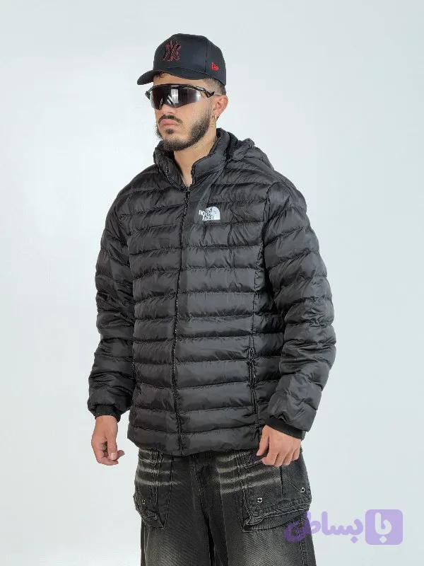 کاپشن NORTH FACE رنگ مشکی — تصویر 1