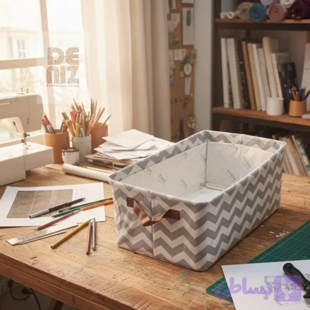 باکس لباس برزنتی بدون درب با اسکلت فلزی و طرح‌های متنوع