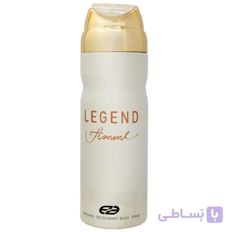 اسپری لجند ف م زنانه عماد آرا LEGEND FEMME