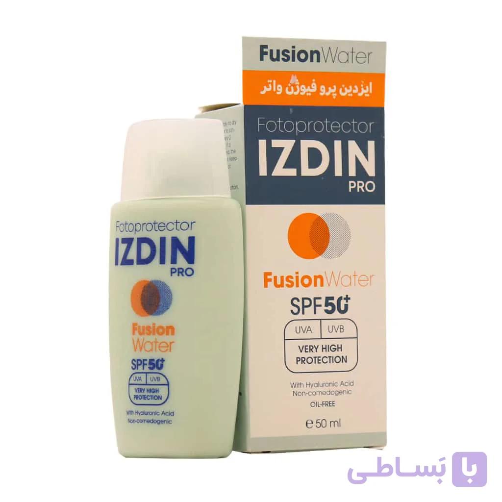 ضدآفتاب ایزدین پرو فیوژن واتر izdin pro