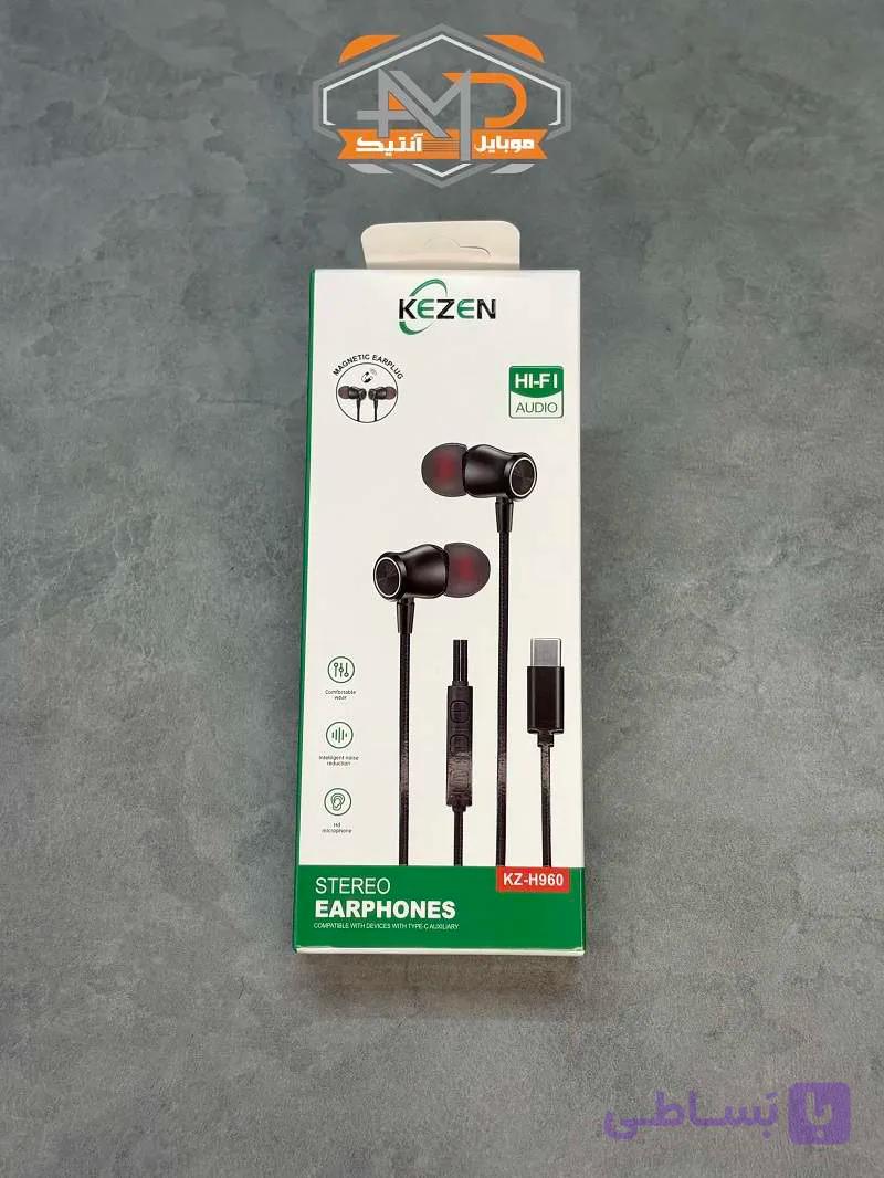 هندزفری کزن مدل KZ-960 تایپ سی — تصویر 1