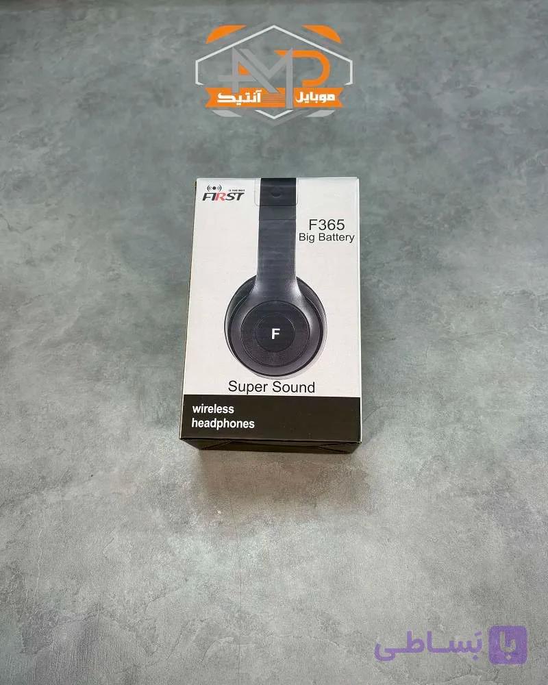 هدفون first (فرست) مدل F365 با گارانتی 6 ماهِ — تصویر 1