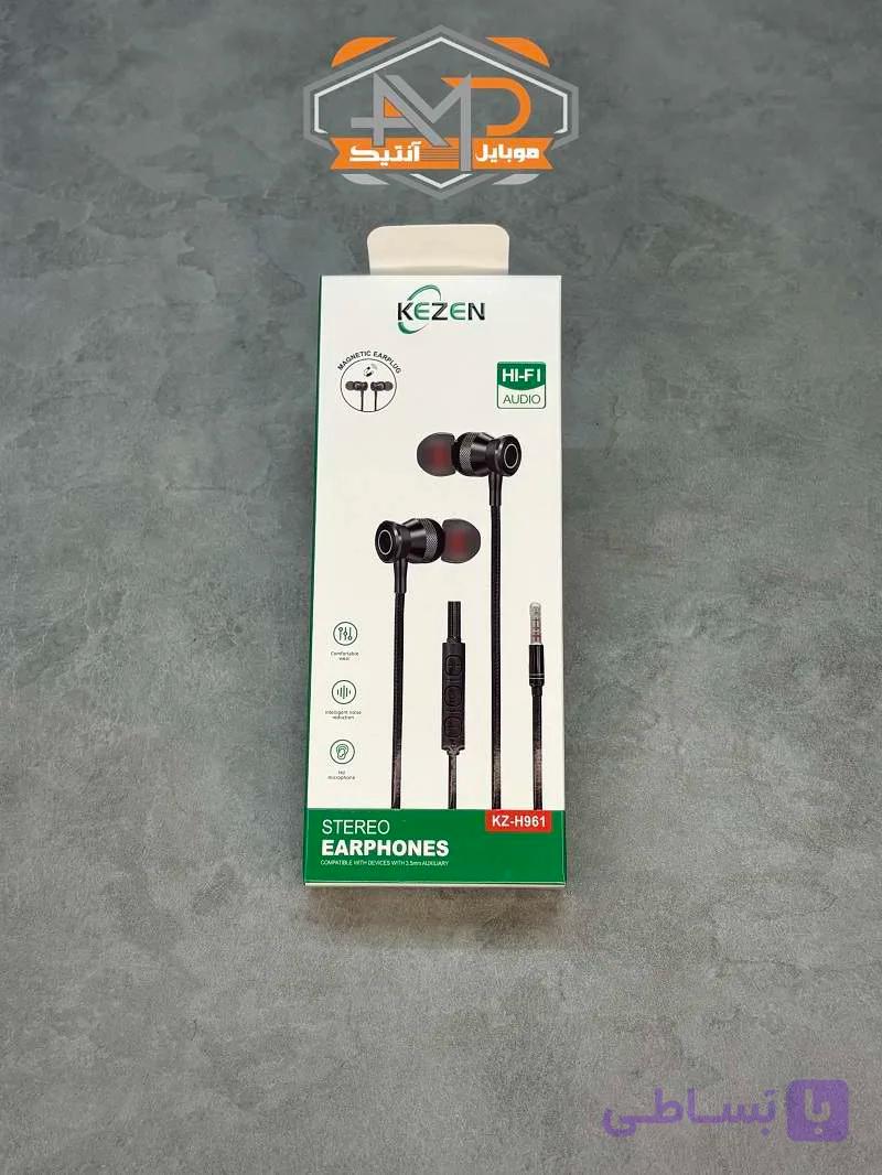 هندزفری کزن مدل KZ-H961 با رابط 3.5 میلی متری — تصویر 1