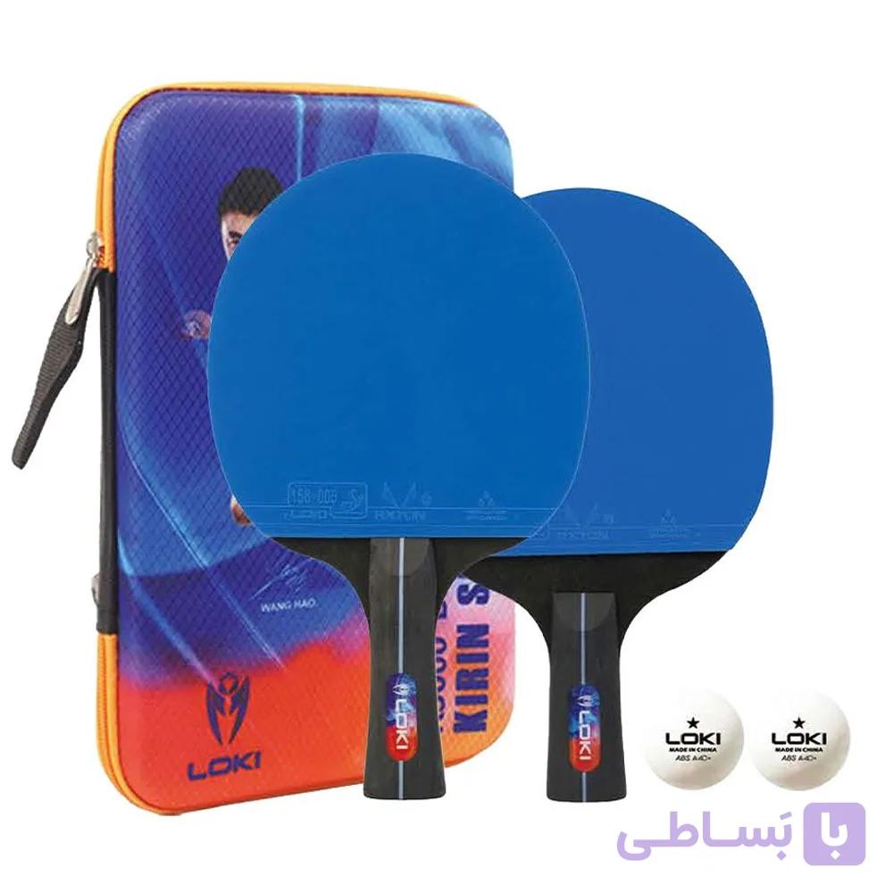 راکت پینگ پنگ لوکی مدل K5000 بسته دو عددی — تصویر 1