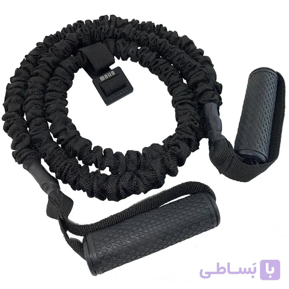 کش بدنسازی روکش دار مدل Moha Fitness طول 2 متر — تصویر 1
