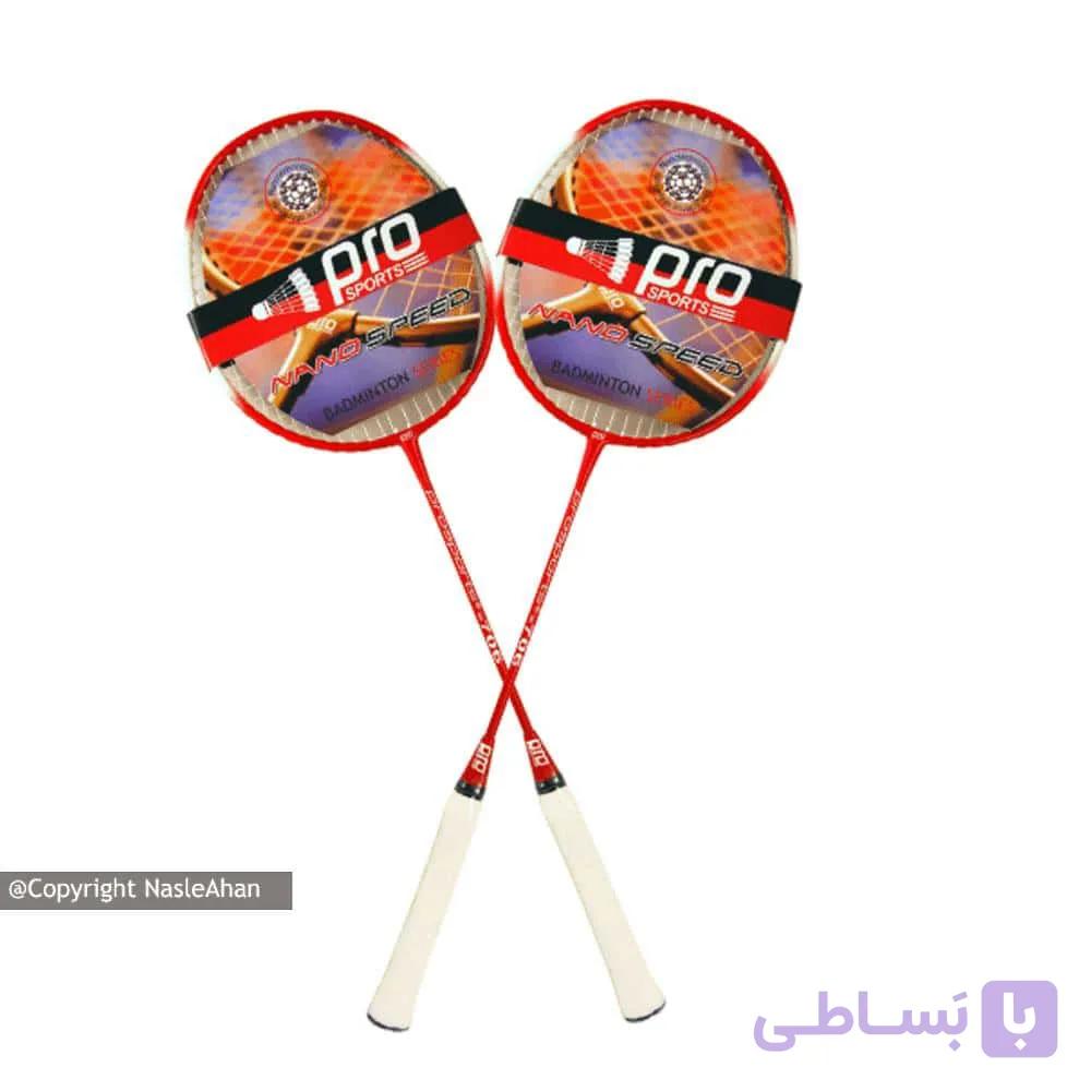 راکت بدمینتون پرواسپرتز مدل PSW-3008 بسته دو عددی — تصویر 1