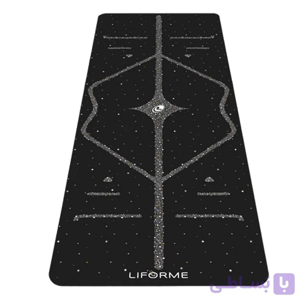 مت تمرین یوگا PU لایفرمی مدل Liforme Magic Galaxy — تصویر 1