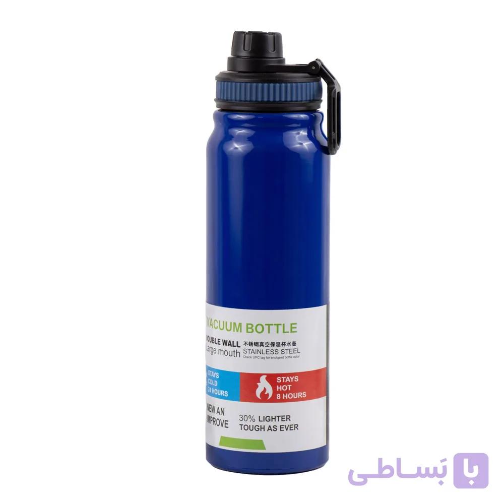 قمقمه فلزی مدل استیل دو جداره ظرفیت 800ml — تصویر 1