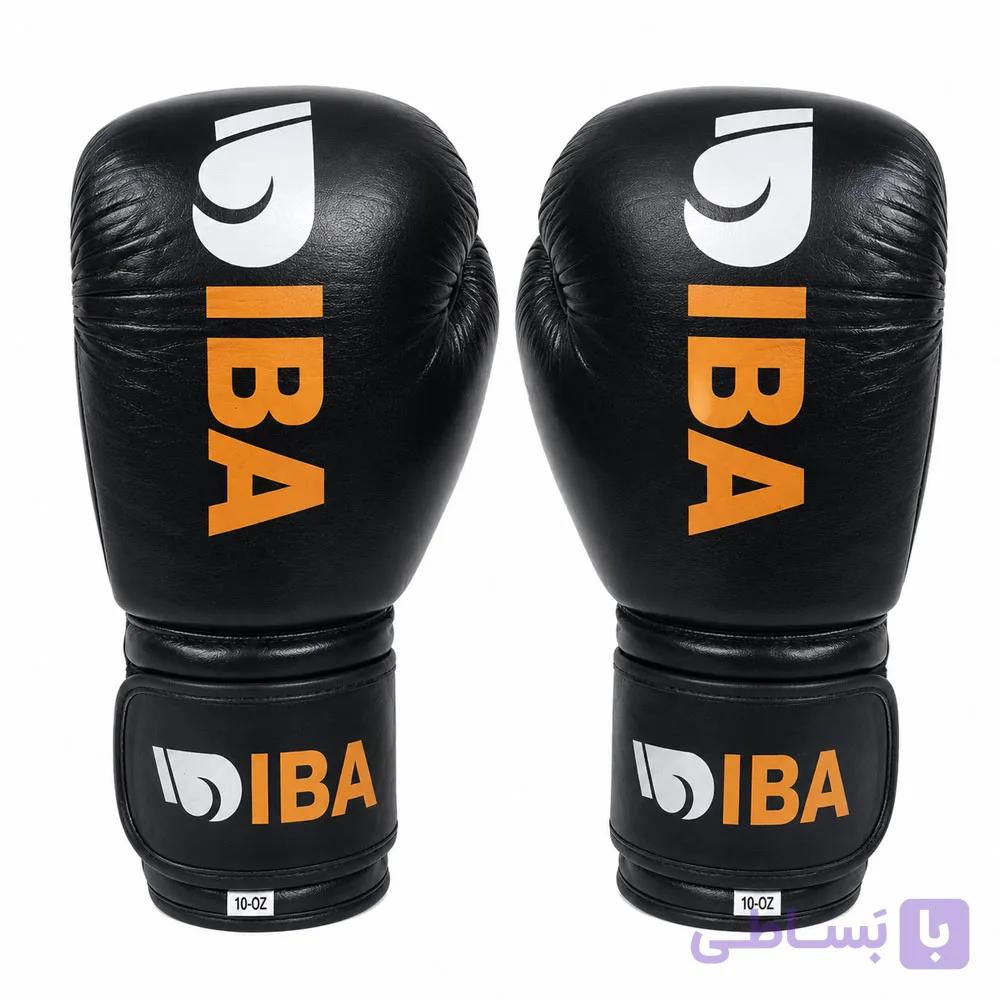 دستکش بوکس چرم مدل IBA — تصویر 1