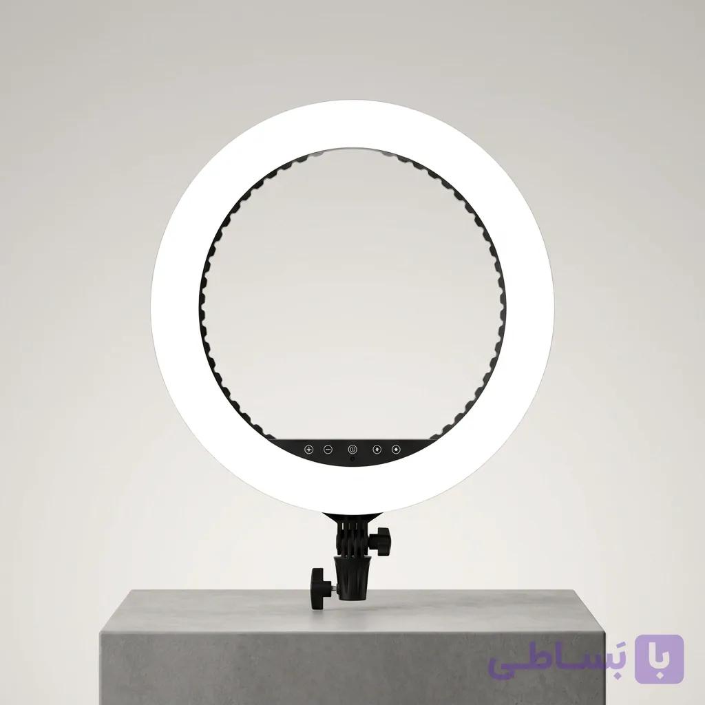 رینگ لایت 18 اینچ 55 وات مدل LGT02 گلتیج  Ring Light — تصویر 1