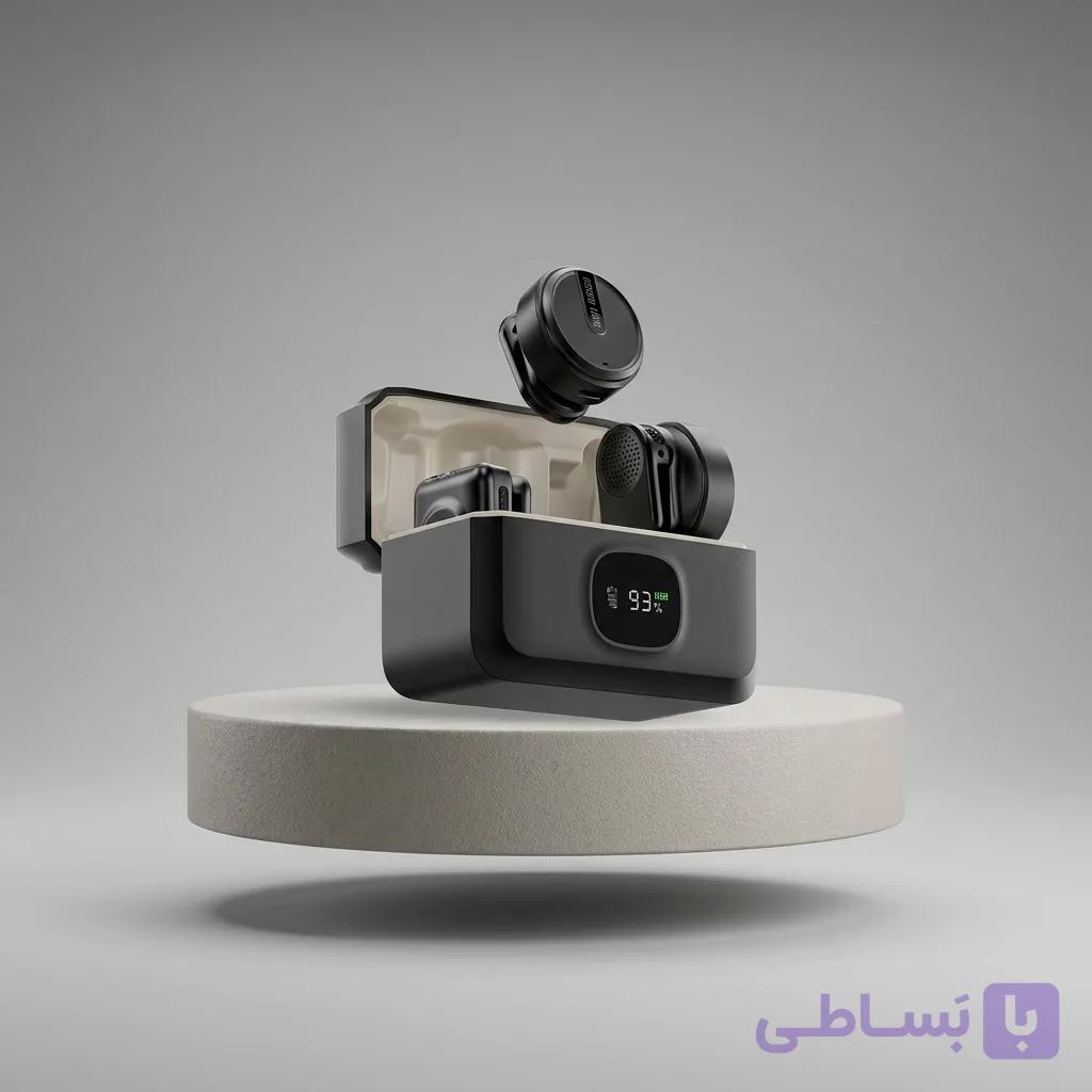 میکروفون بی سیم ۳ کاره گرین لاین مدل Green Lion GLM-Wireless Mic Lite — تصویر 1