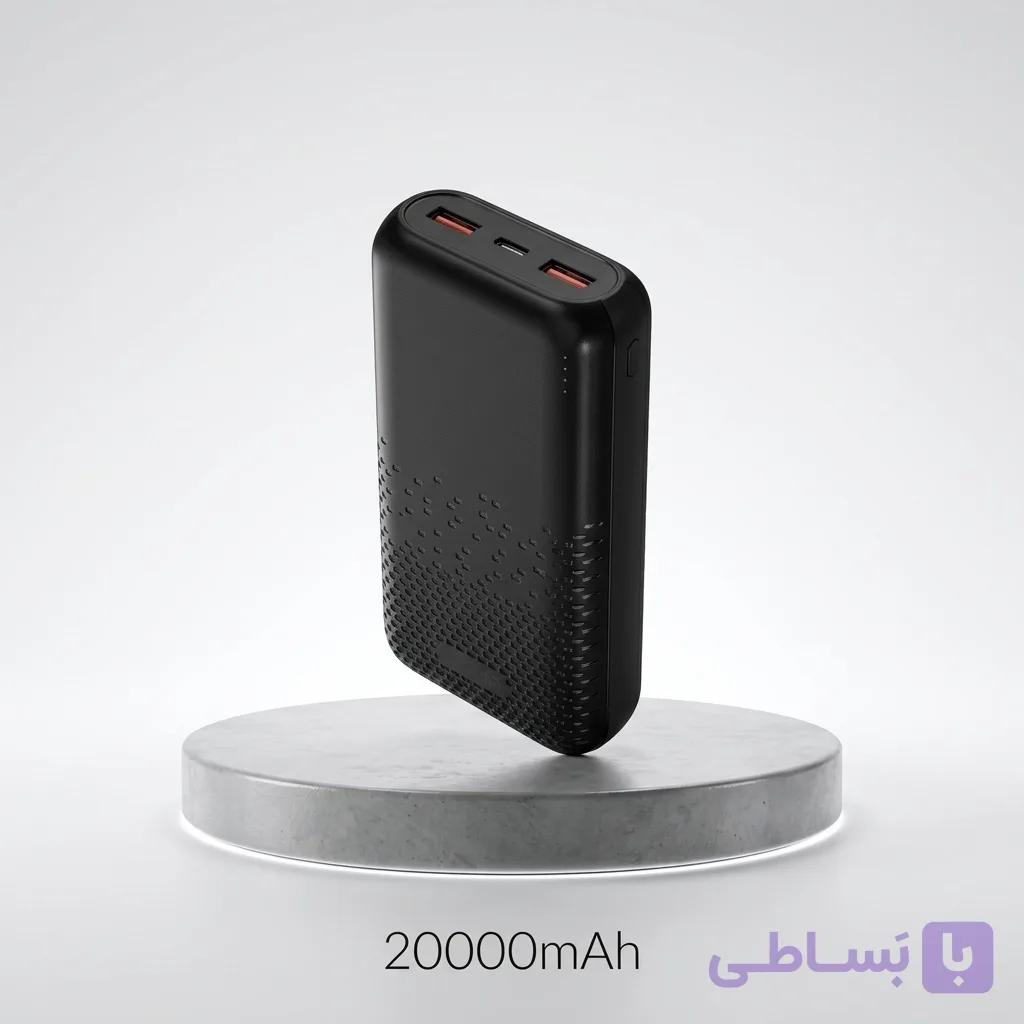 پاور بانک گرین لاین Rome ظرفیت 20000 میلی‌آمپر ساعت با شارژ سریع PD 20W — تصویر 1