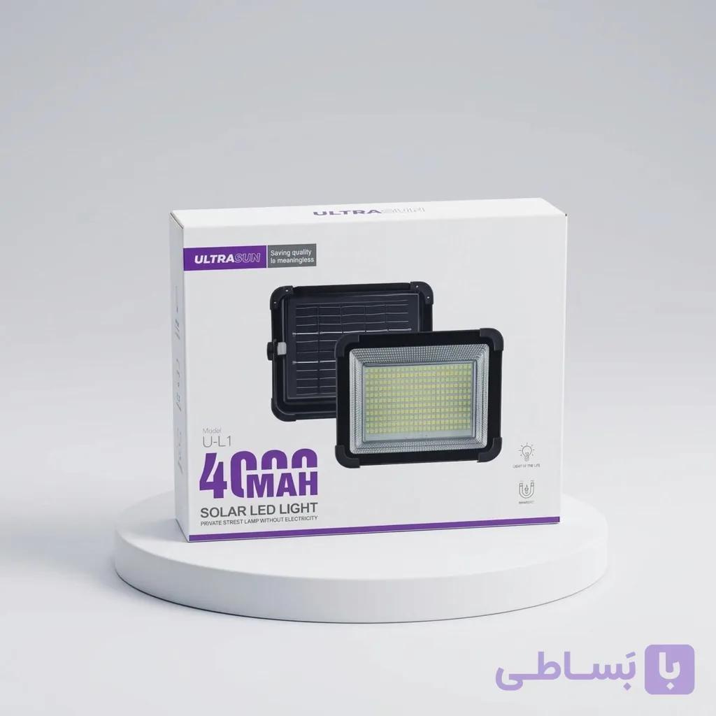 چراغ خورشیدی دیواری مگنتی ULTRASUR مدل U-L1 ظرفیت 4000mAh — تصویر 1