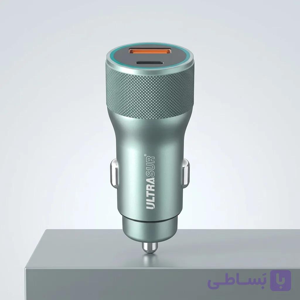 شارژر فندکی اولتراسور مدل U-B1 — تصویر 1