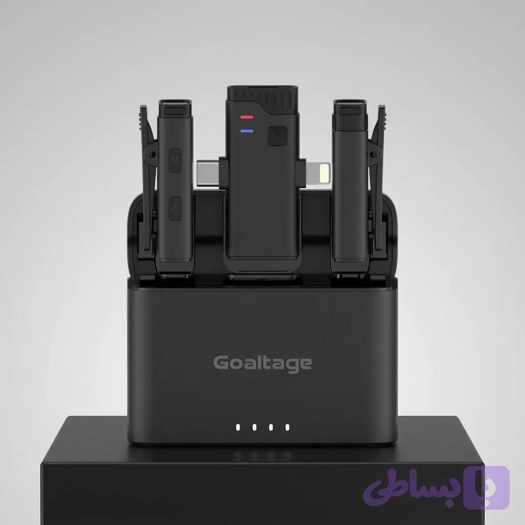 میکروفون یقه‌ای بی‌سیم Goaltage MIC01 — تصویر 1