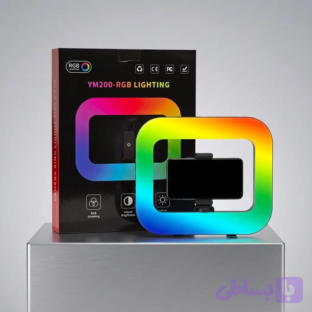 رینگ لایت YM200-RGB — تصویر 1