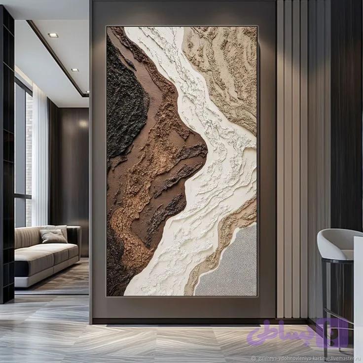 تابلو نقاشی هنری «Soil flow» — تصویر 1