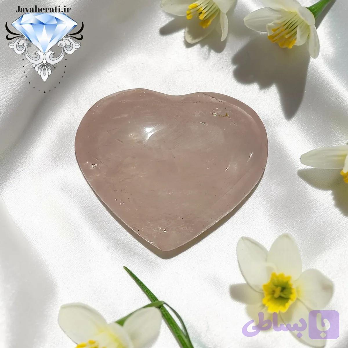 نگین مدالی رزکوارتز R24