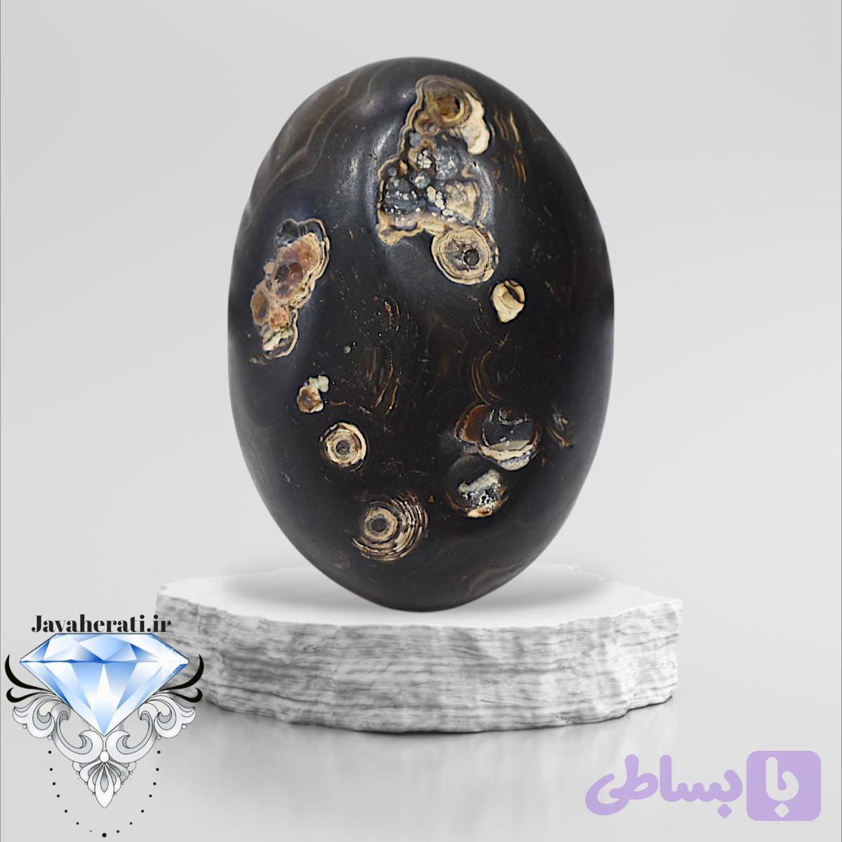 نگین عقیق ملکی درشت M33