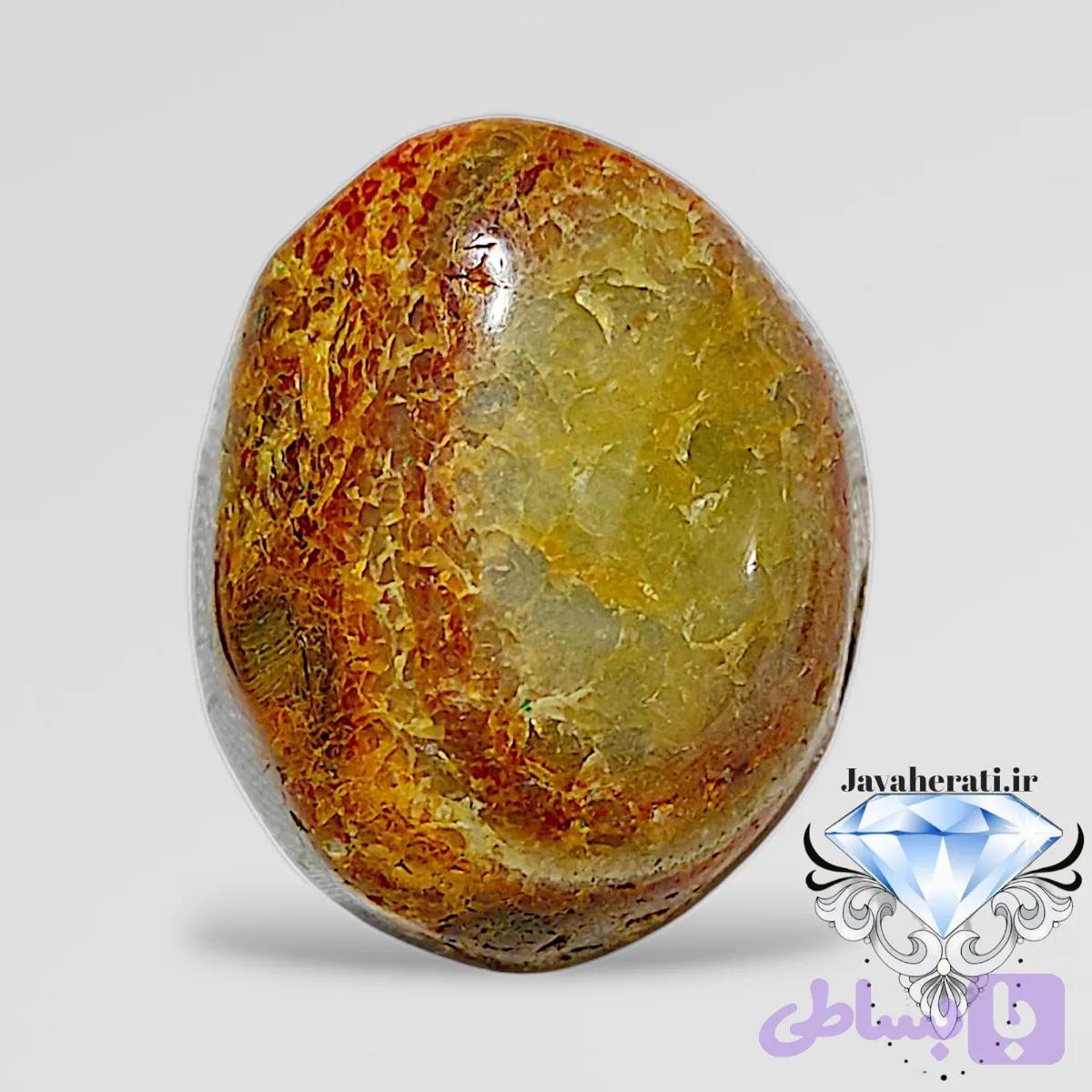 نگین عقیق سلطانی طبیعی S101
