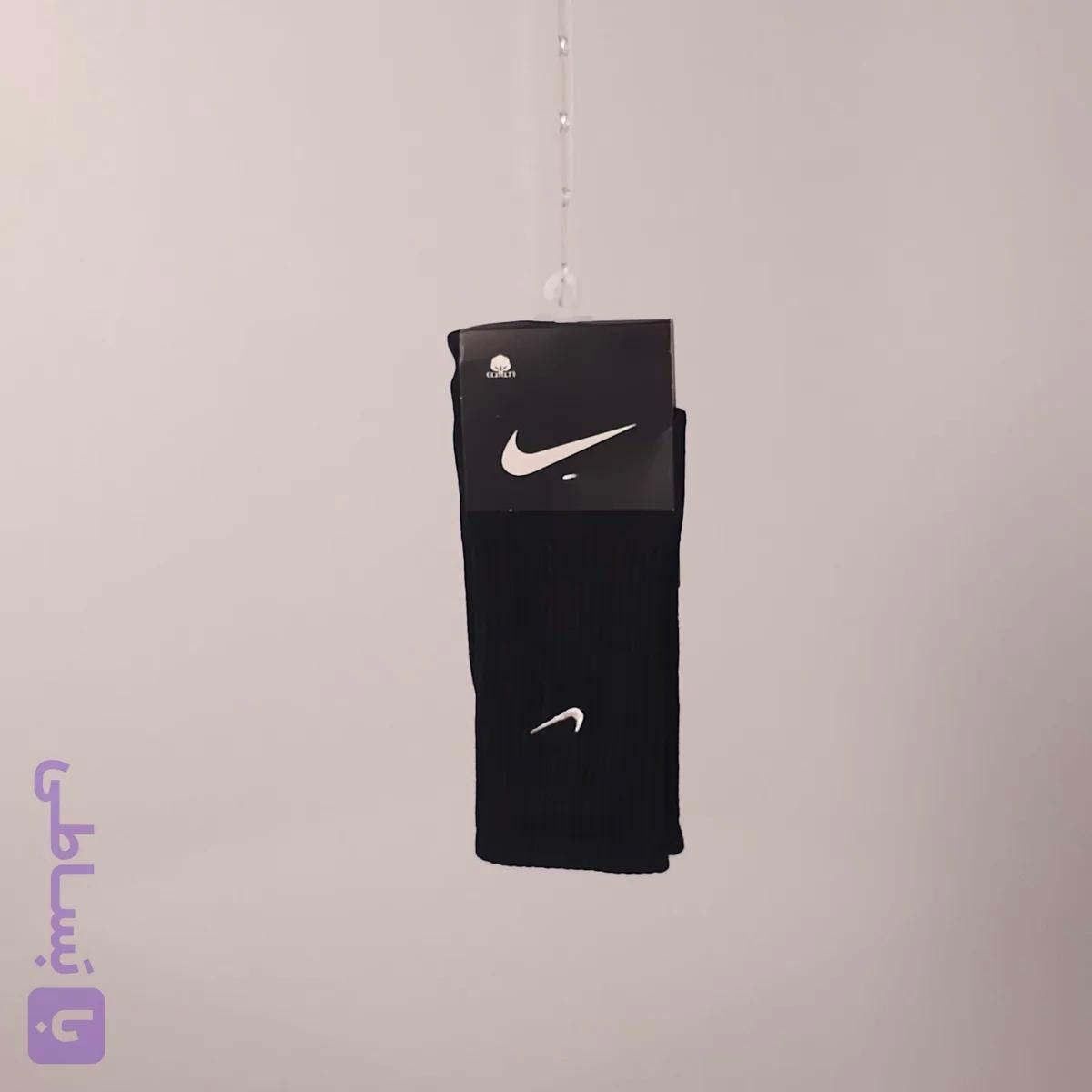 جوراب اسپرت ساقدار طرح نایک گلدوزی