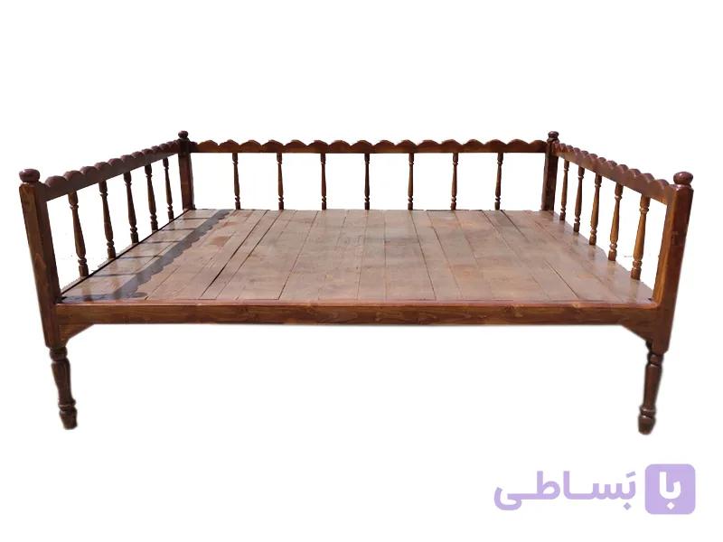 تخت سنتی ساده nasr-x6sa سایز 2 در 1.5 متر — تصویر 1