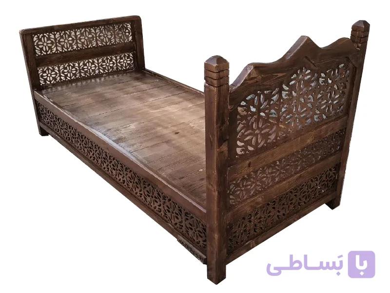 تخت خواب سنتی nasr07tp2 — تصویر 1