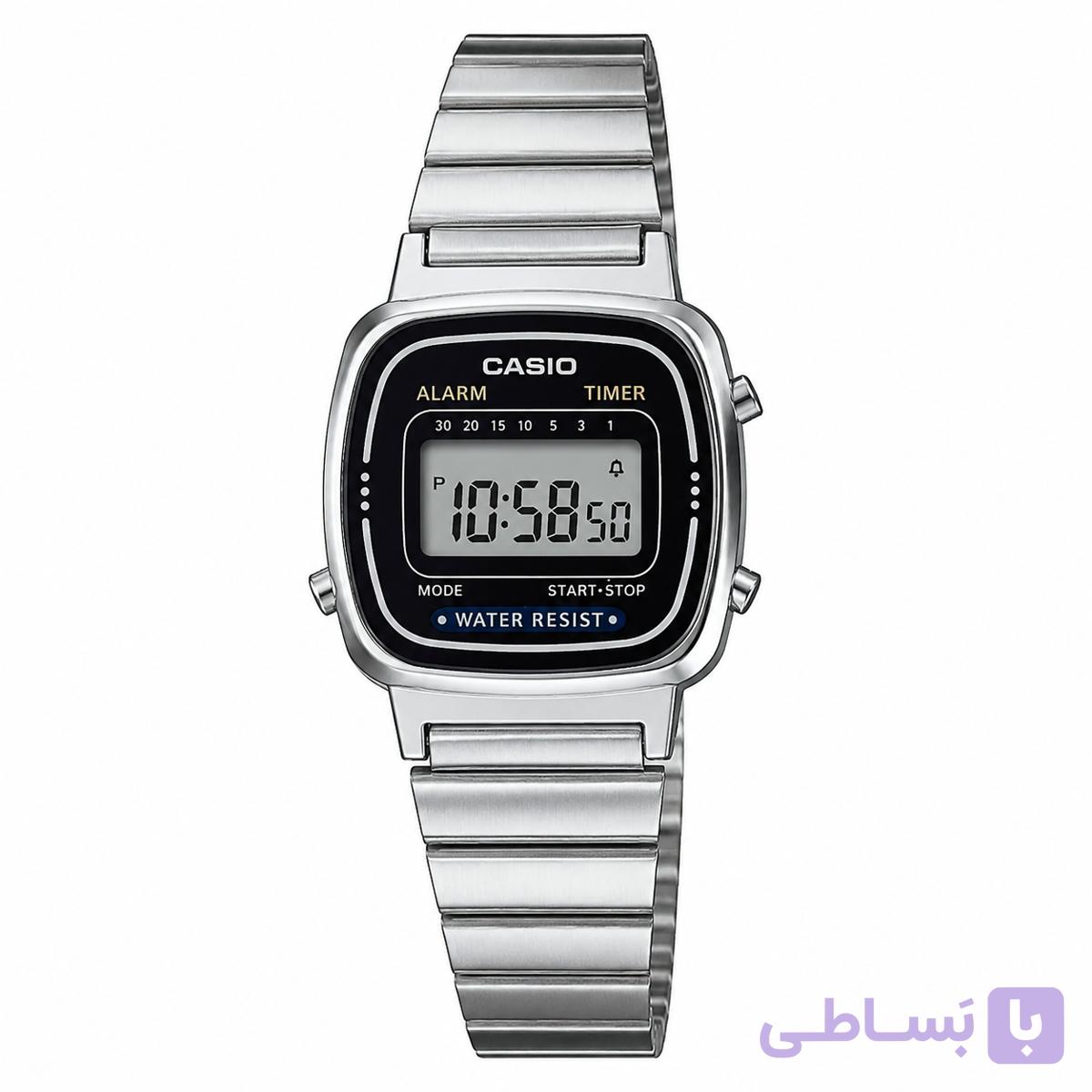 ساعت دیجیتال کلاسیک کاسیو (سایز کوچک)ظرافت در عین سادگی