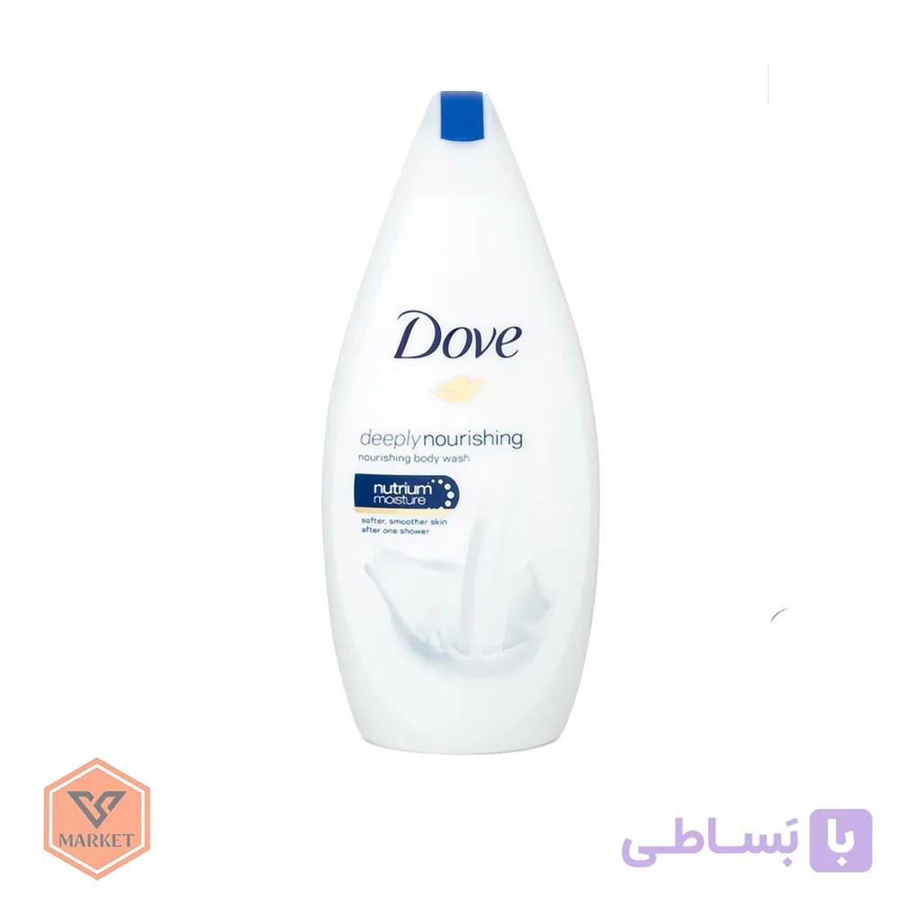 شامپو بدن داو مدل دیپلی نوریشینگ (Deeply Nourishing) – تغذیه عمیق و رطوبت‌رسانی با تکنولوژی NutriumMoisture™