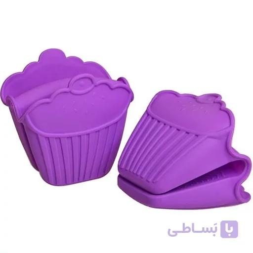 دستگیره آشپزخانه مدل کاپ کیک بسته2عددی — تصویر 1