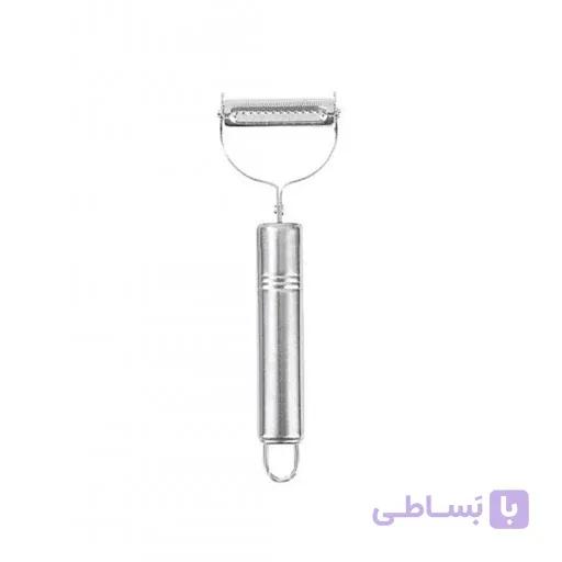 پوست کن مدل دوطرفه استیل — تصویر 1