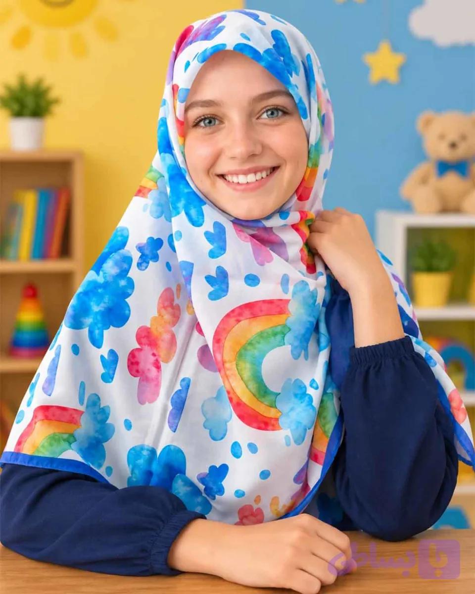 روسری رنگین کمان