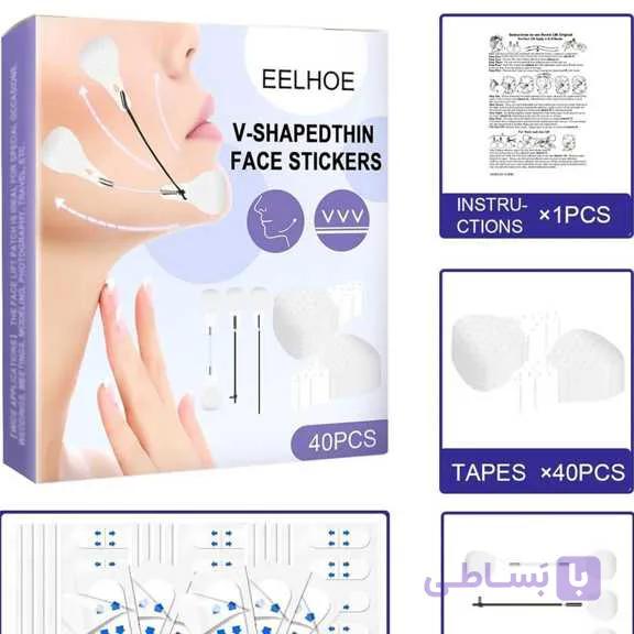 چسب لیفت صورت EELHOE | لیفت فوری و فرم‌دهی V-Shape — تصویر 1