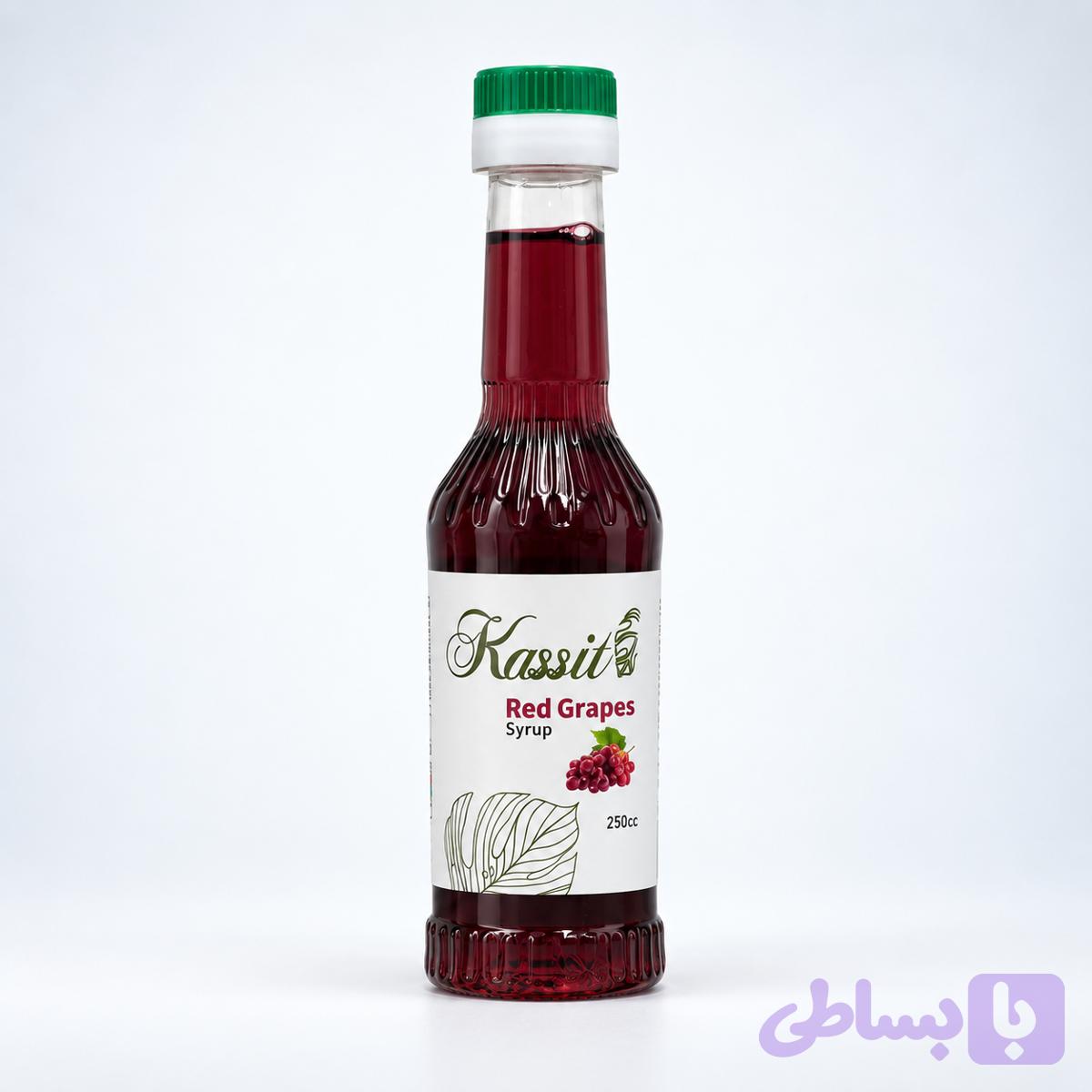 سیروپ انگور قرمز 330 گرم کاسیت