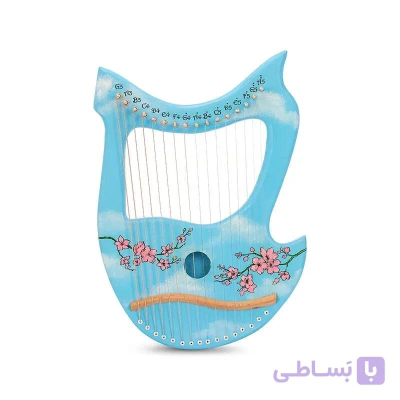 چنگ رومی 16 سیم بلوط مدل هانامی — تصویر 1