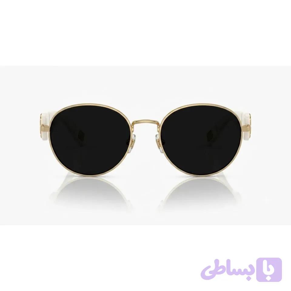 عینک آفتابی بیضی میو میو مشکی miu miu — تصویر 1