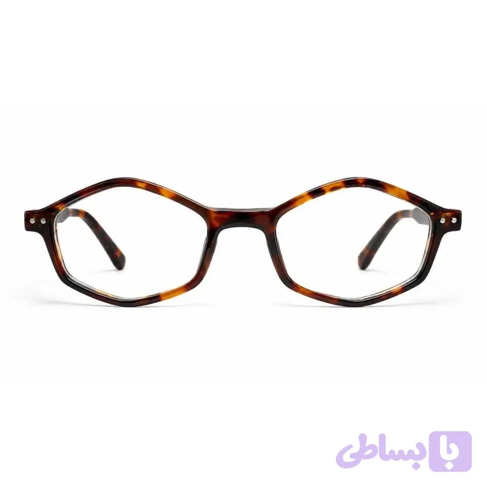 عینک بلوکات عینک کامپیوتر عینک طبی بلوکات میو میو پلنگی miu miu کد 3