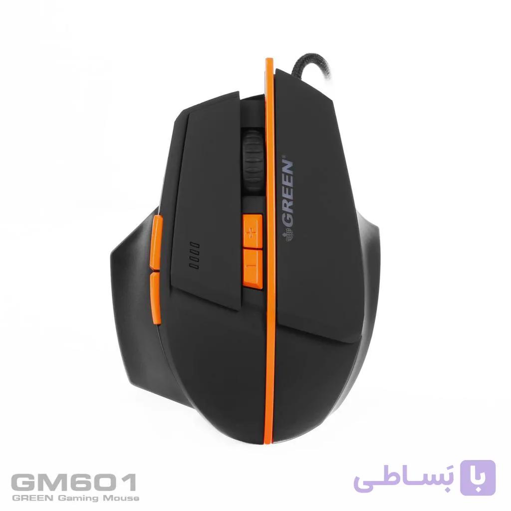 ماوس گیمینگ گرین مدل GM601 — تصویر 1