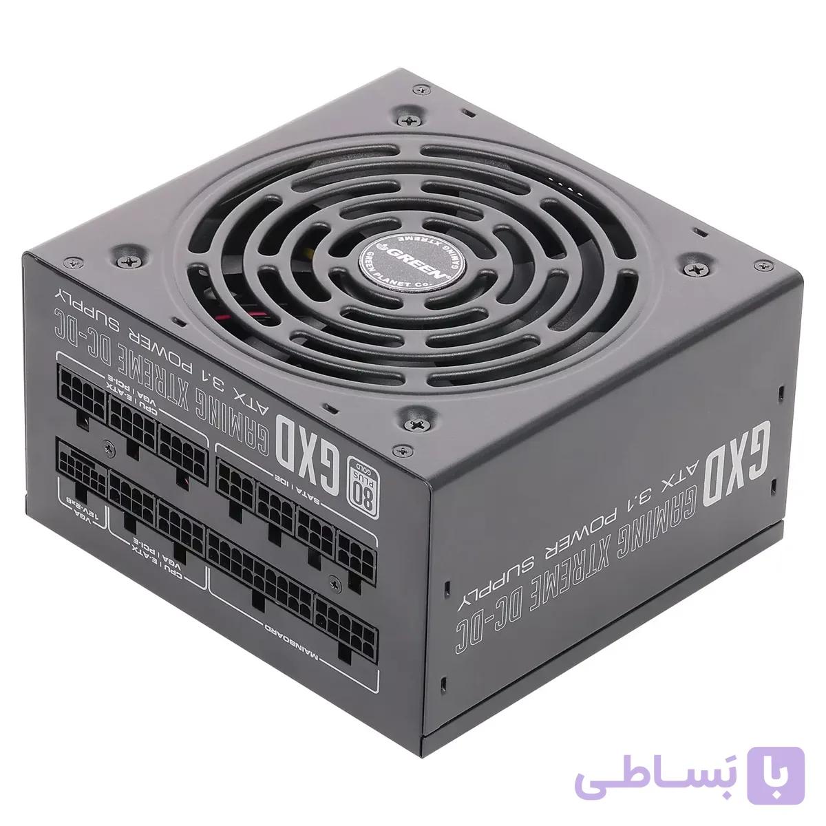 منبع تغذیه کامپیوتر گرین GP850B-GXD — تصویر 1