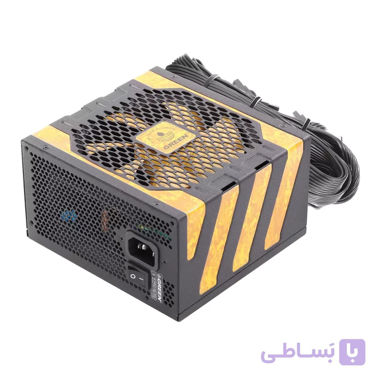 منبع تغذیه کامپیوتر گرین GP600A-UK EVO V3.1 — تصویر 1