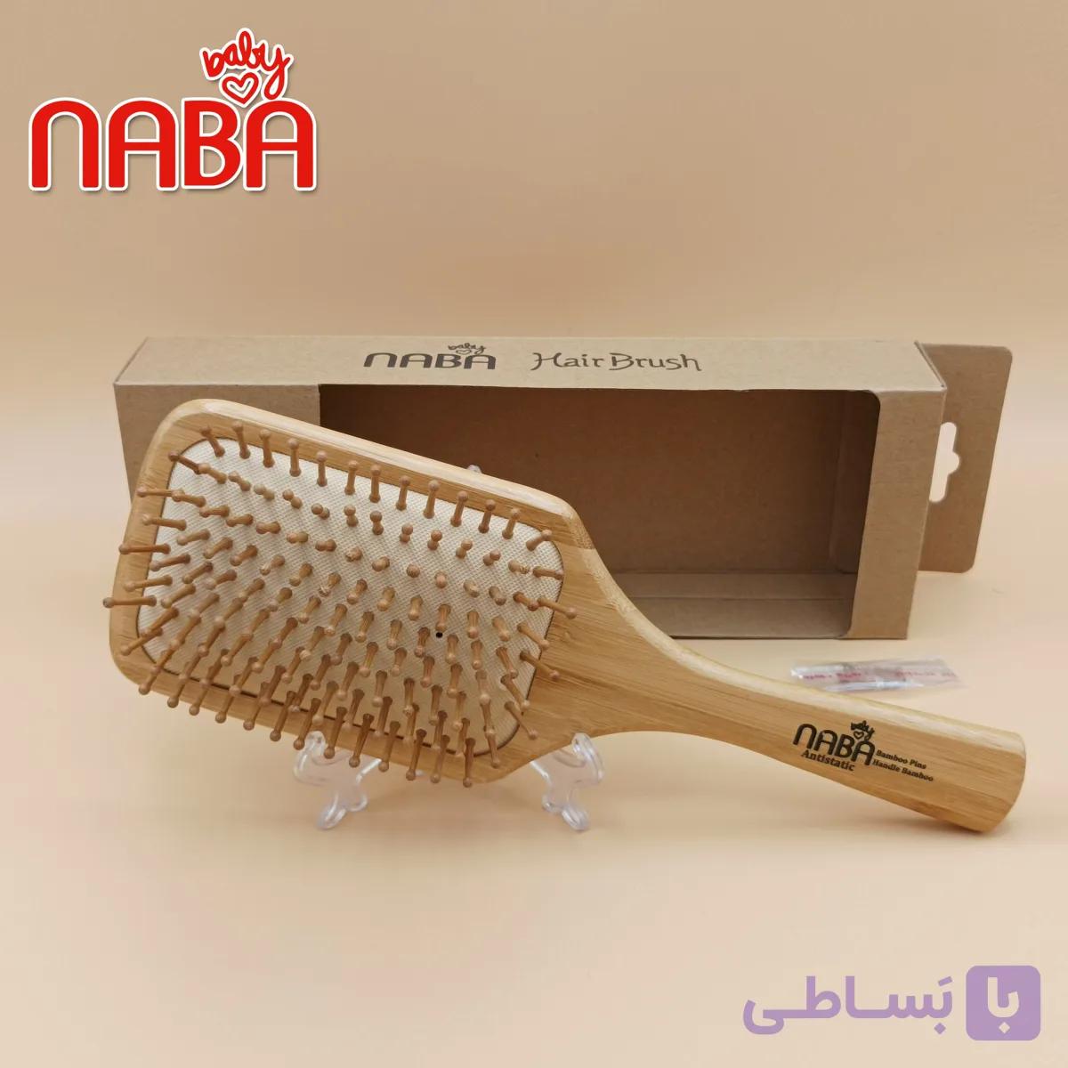 برس چوبی بامبو برند نابا مدل A2