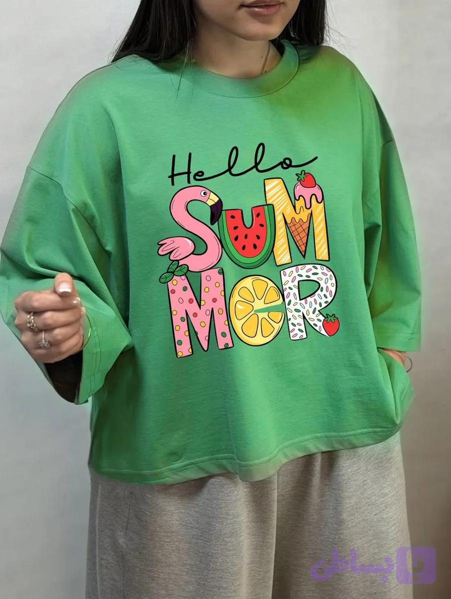 تیشرت باکسی summer