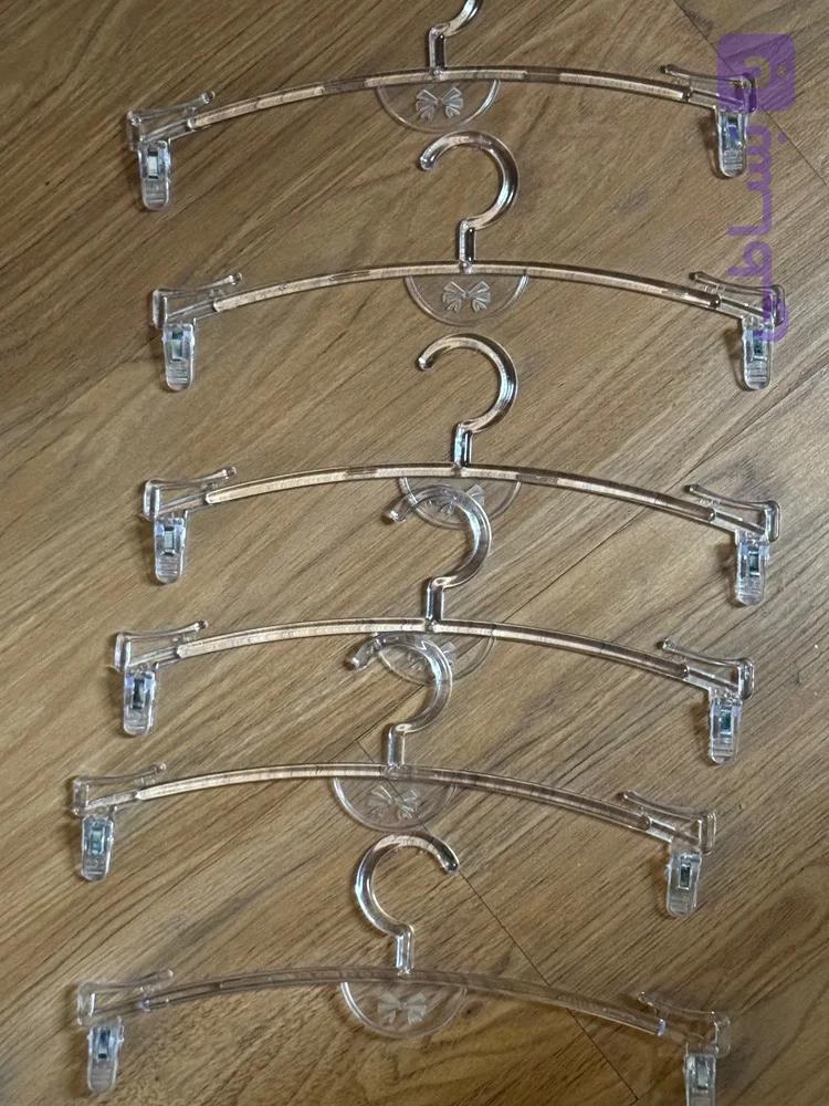 چوب لباسی لباس زیر نابی (بسته 20 عددی)